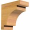 Ekena Millwork Mediterranean Rough Sawn Rafter Tail, Western Red Cedar, 6"W x 12"H x 12"L RFT06X12X12MED00RWR - alternate 1